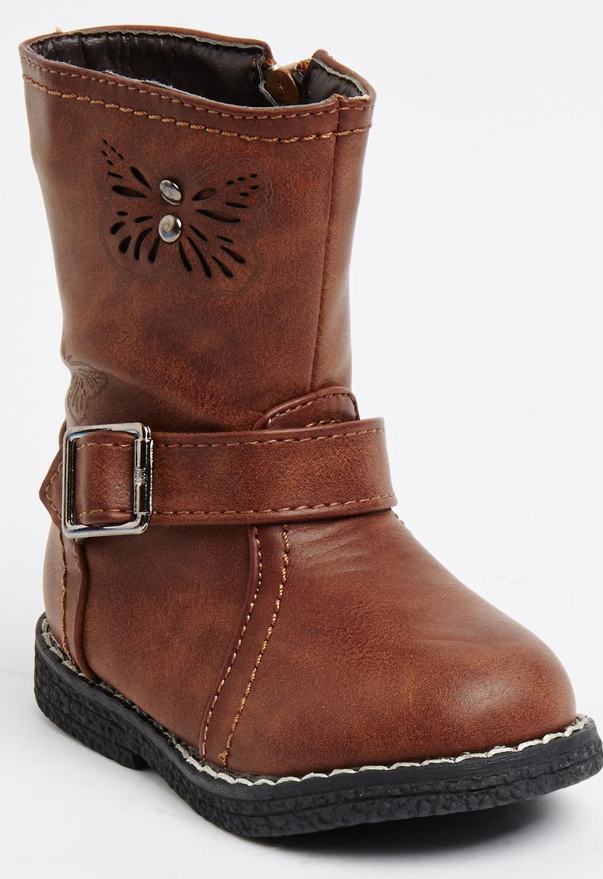 Awol - Buckle Boot Brown/Black