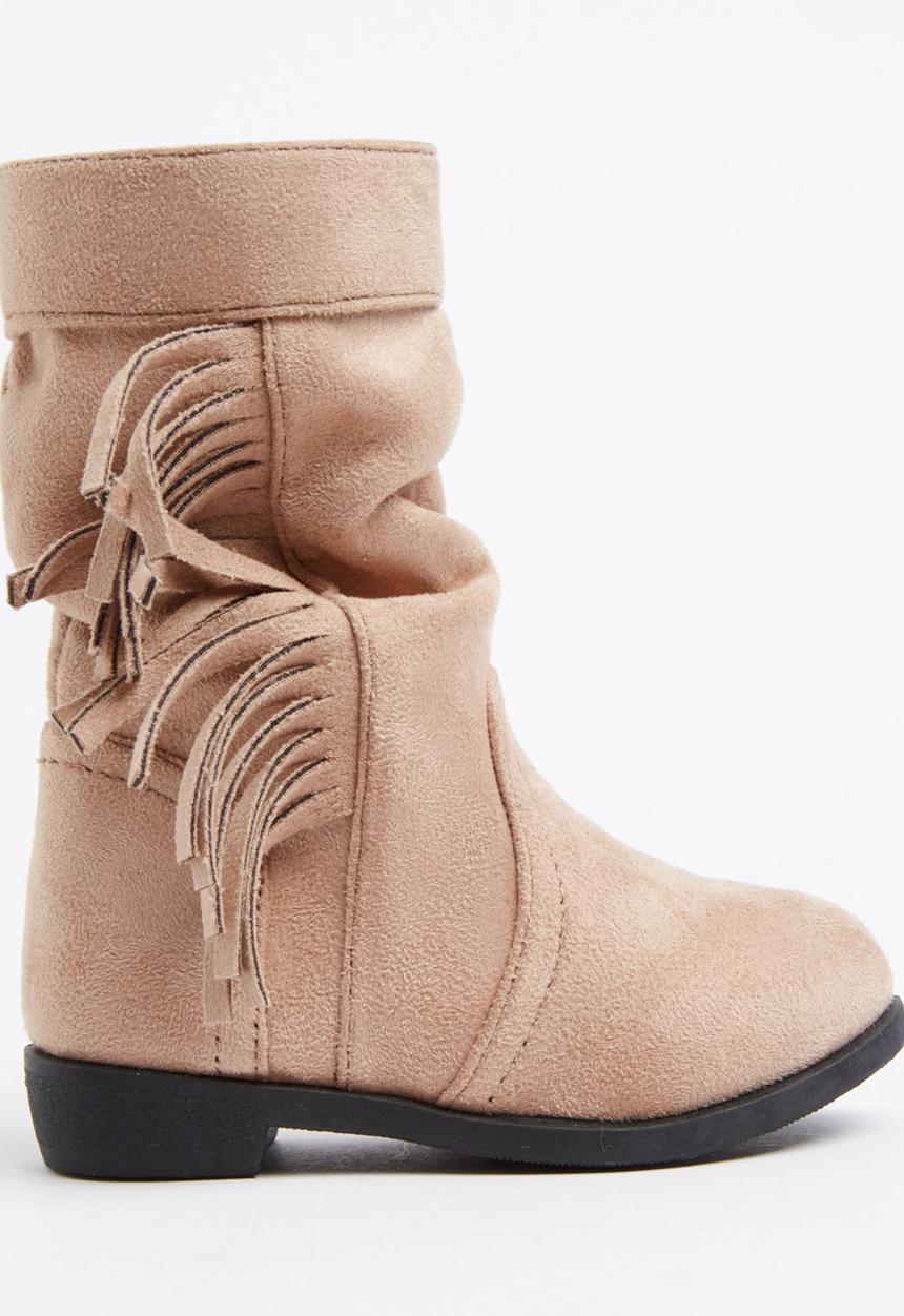 Jumbo - Fringe Boot Stone