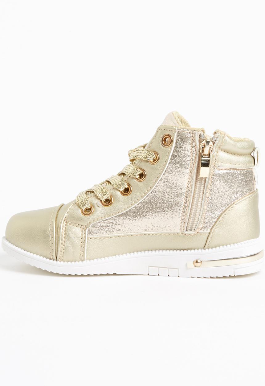Jumbo - Lace Up Sneaker Gold