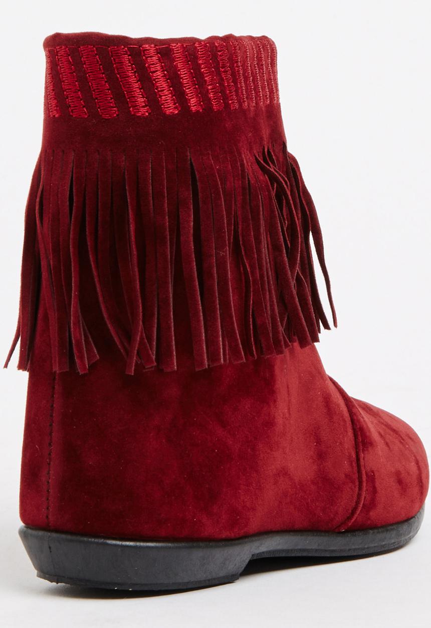 Awol - Boho Boot Dark Red