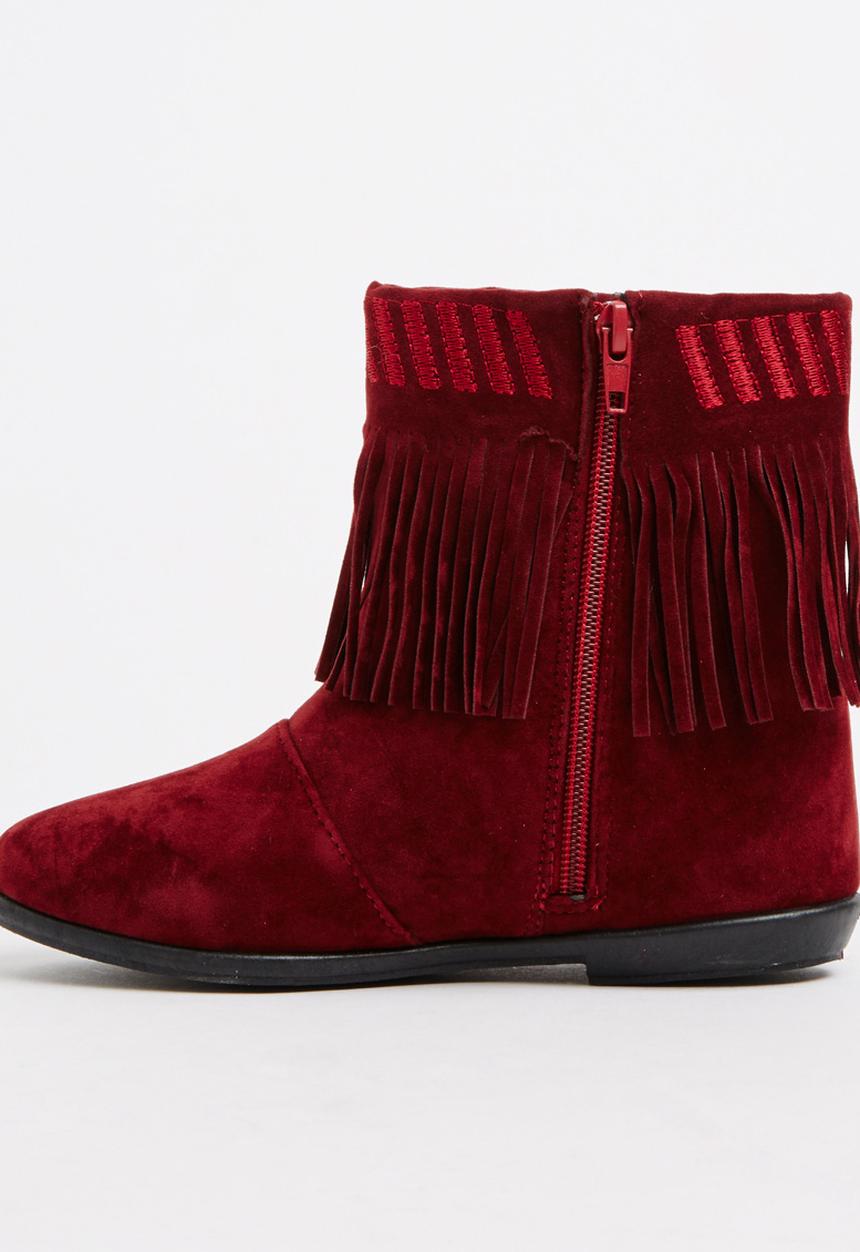Awol - Boho Boot Dark Red