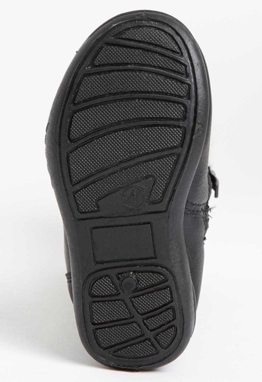 Jumbo - Boot with Fur Detail Black