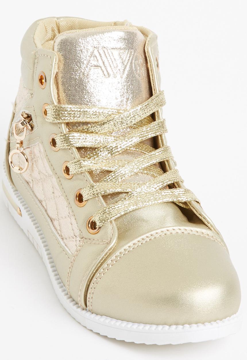 Jumbo - Lace Up Sneaker Gold