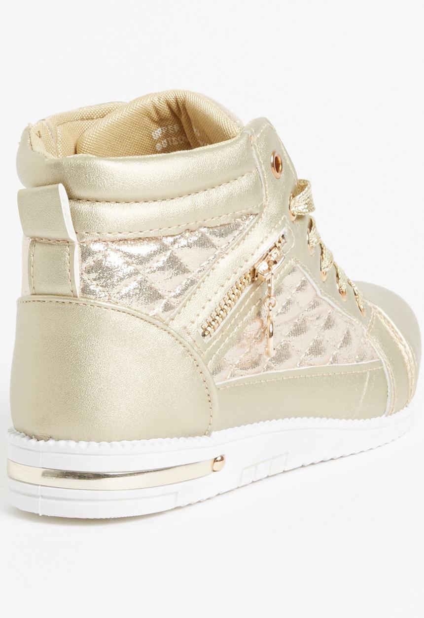 Jumbo - Lace Up Sneaker Gold