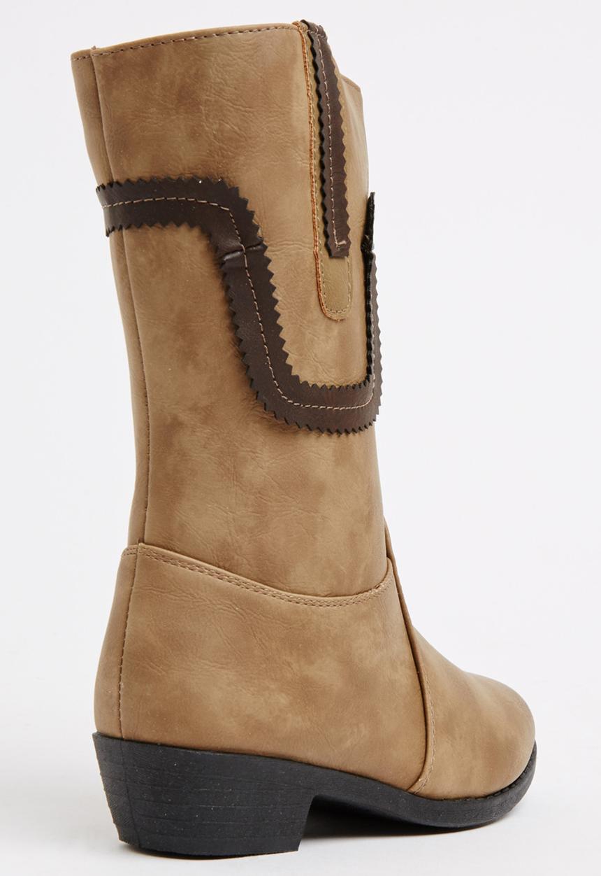 Awol - Cowboy Boot Mid Brown
