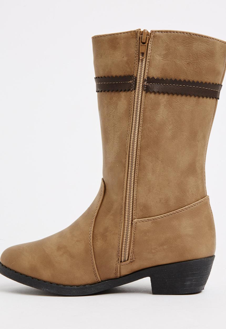 Awol - Cowboy Boot Mid Brown