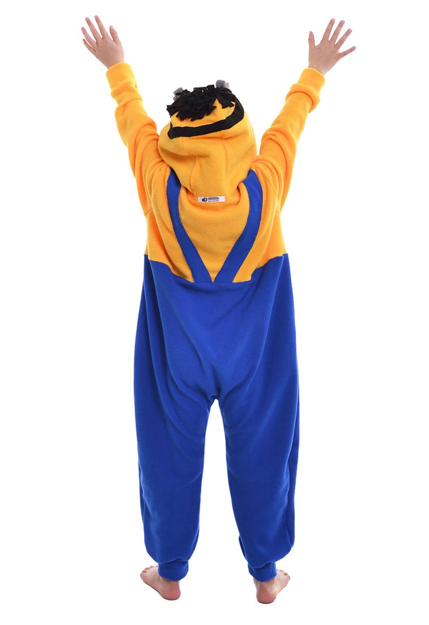 aFREAKa Clothing - Minion Inspired Onesie Mid Blue