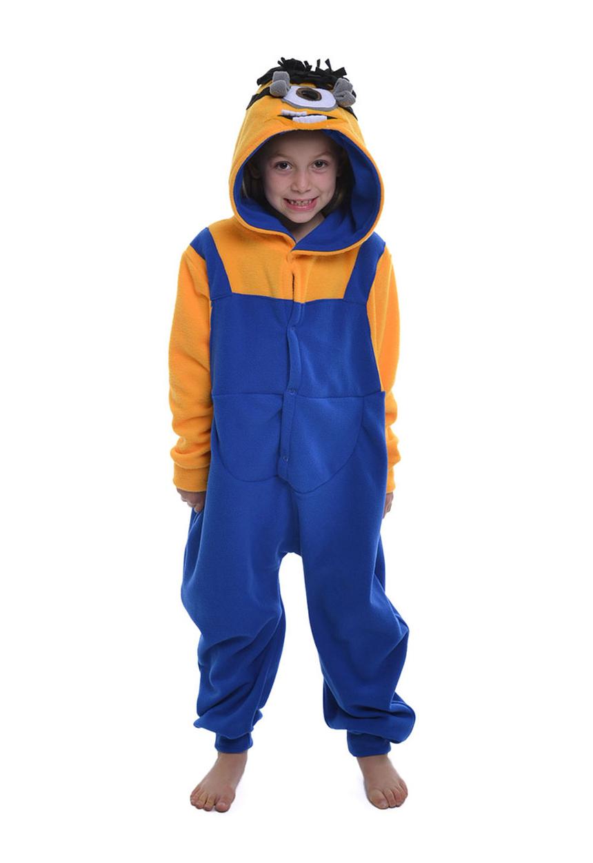 aFREAKa Clothing - Minion Inspired Onesie Mid Blue