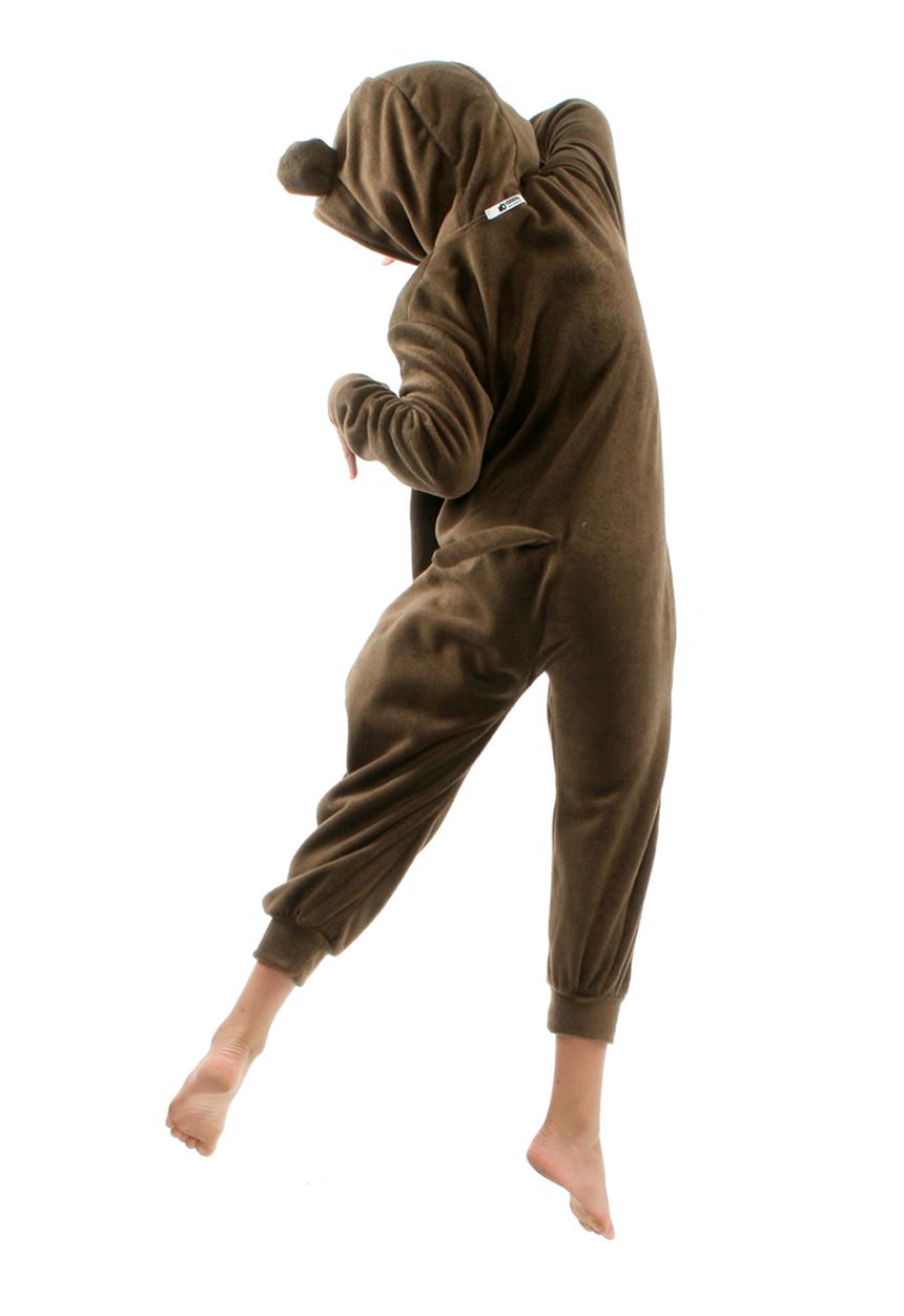aFREAKa Clothing - Monkey  Onesie Dark Brown