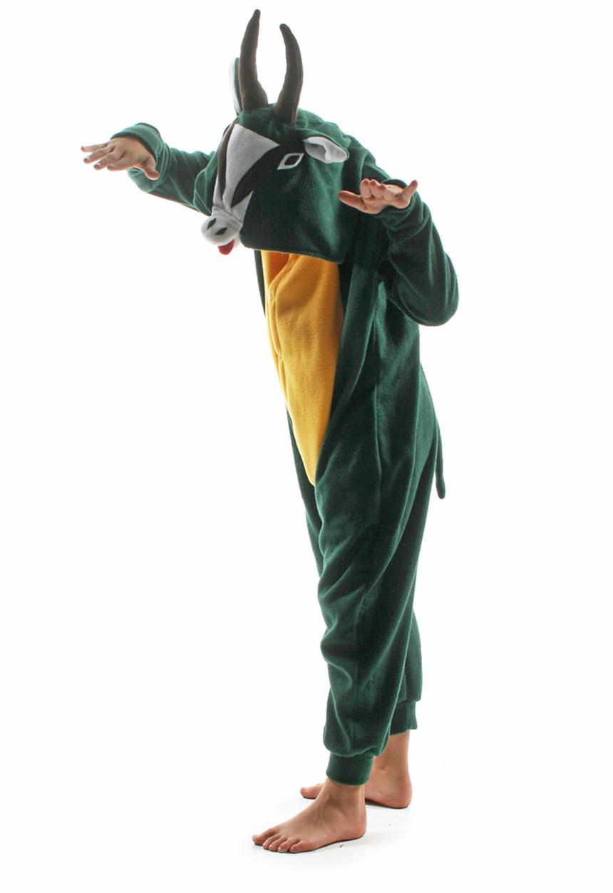 aFREAKa Clothing - Springbok Onesie Mid Green