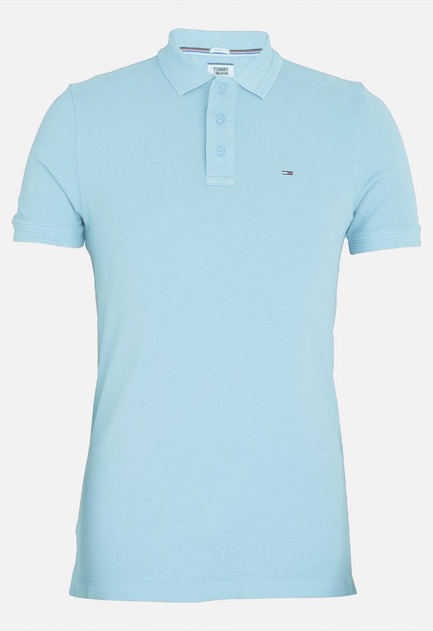 Tommy Hilfiger - Fine Garment Dye Polo Golfer Blue