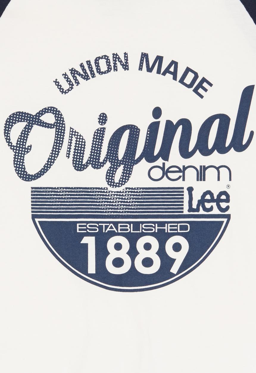 Lee  - Original Raglan  Tee Cream