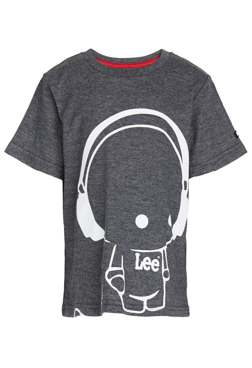 Lee  - Listen To Me  Tee Dark Grey