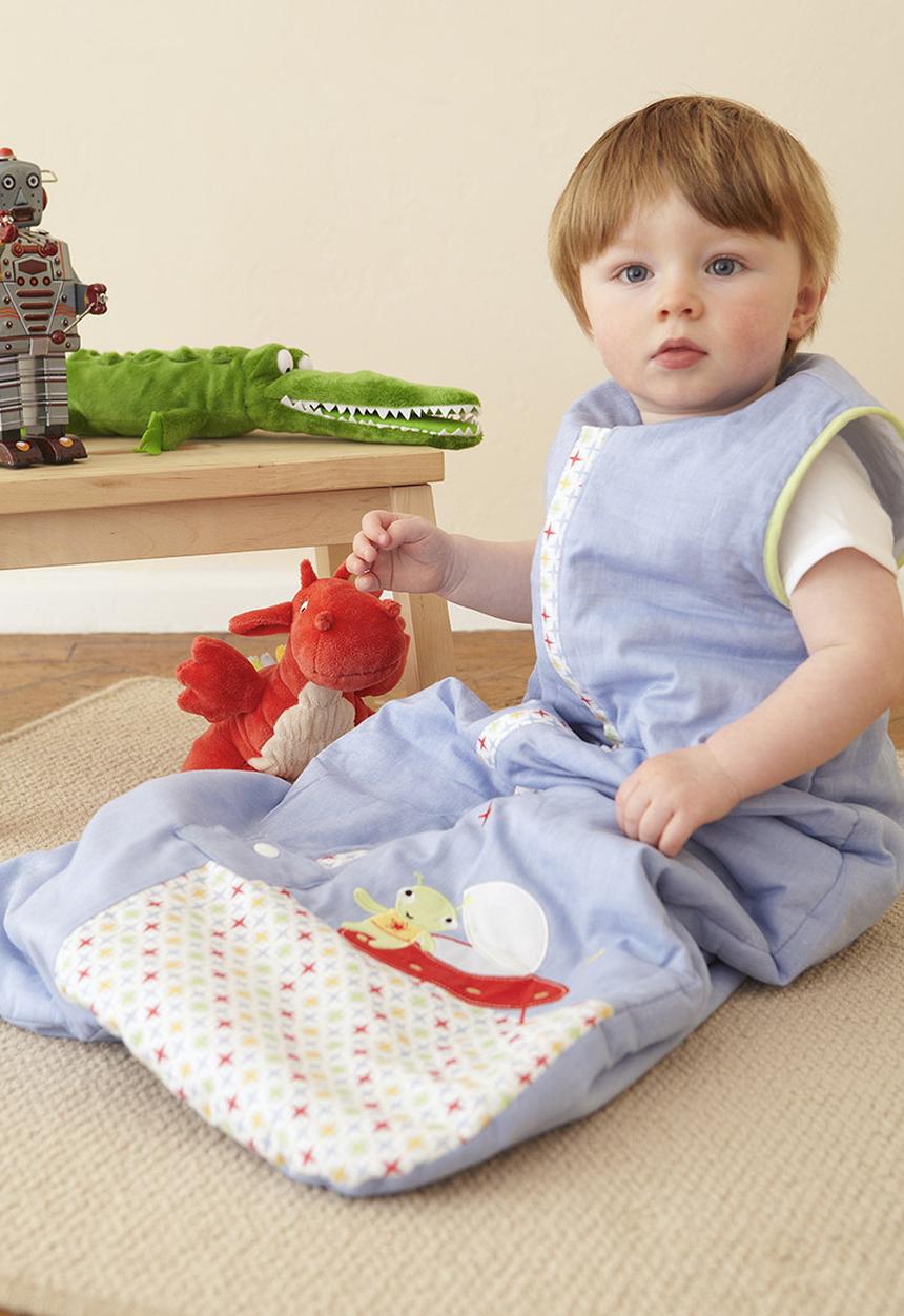 The Gro Company - Grobag Little Aliens Pale Blue