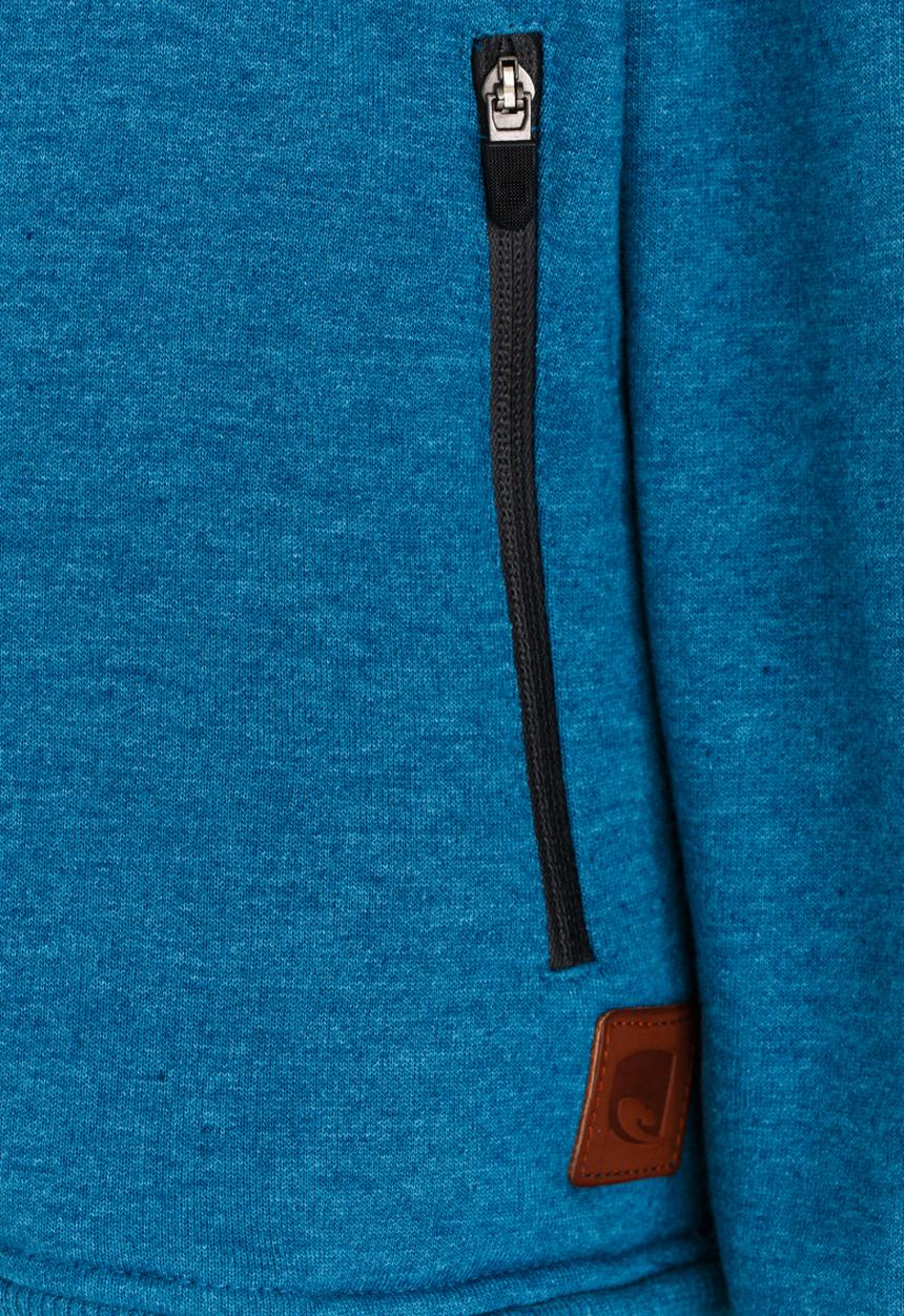 Lizzard - Aksel Zip Thru Hoodie Mid Blue