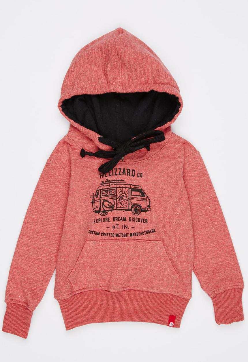 Lizzard - Delric Hoody Red