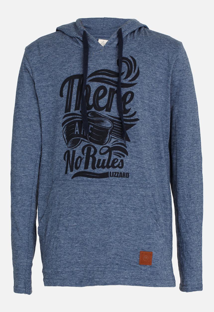 Lizzard - Hagen Pullover Hoodie Pale Blue