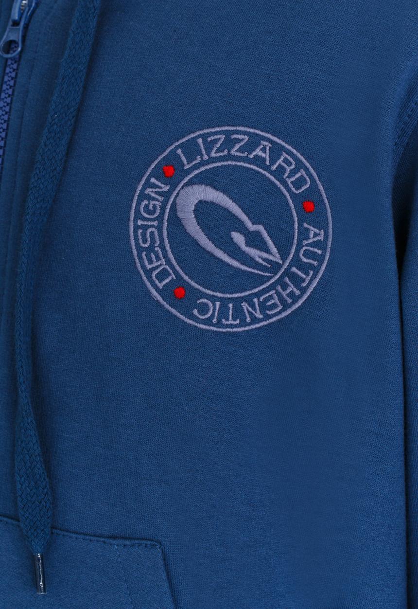 Lizzard - Ralph Zip Thru Hoodie Mid Blue
