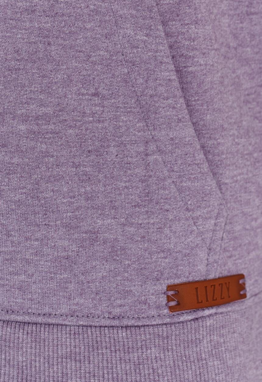 Lizzy - Alvilda Zip Through Hoodie Mid Purple