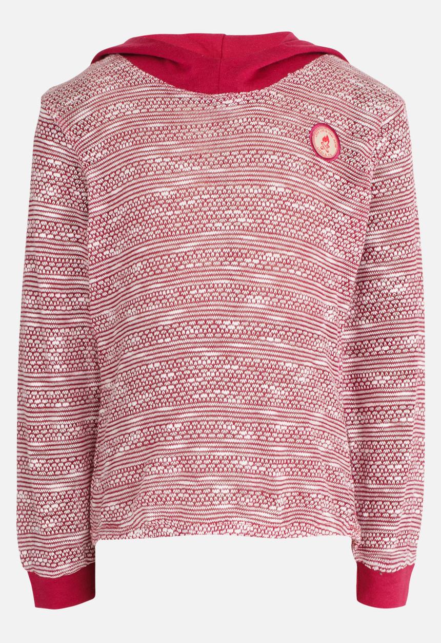 Lizzy - Loire Pullover Hoodie Dark Pink