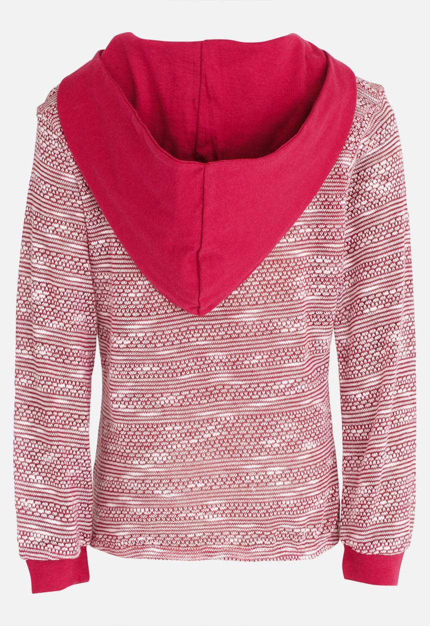 Lizzy - Loire Pullover Hoodie Dark Pink