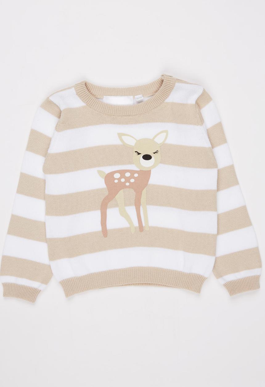 Luke & Lola - Bambi Print Neutral