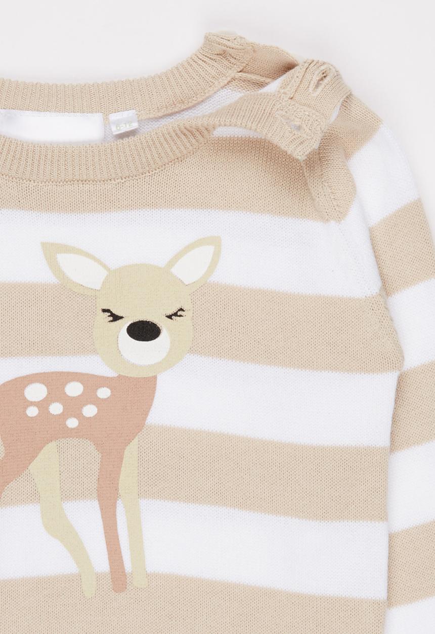 Luke & Lola - Bambi Print Neutral