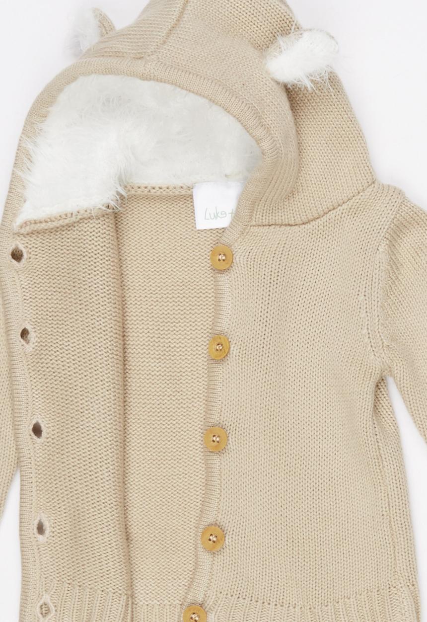 Luke & Lola - Bunny Ear Knit Stone