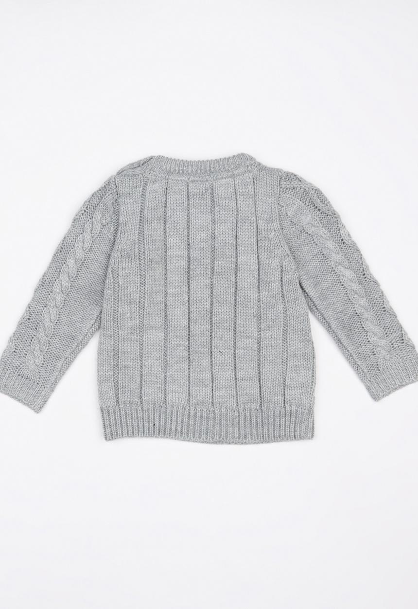 Luke & Lola - Cable Knit Grey