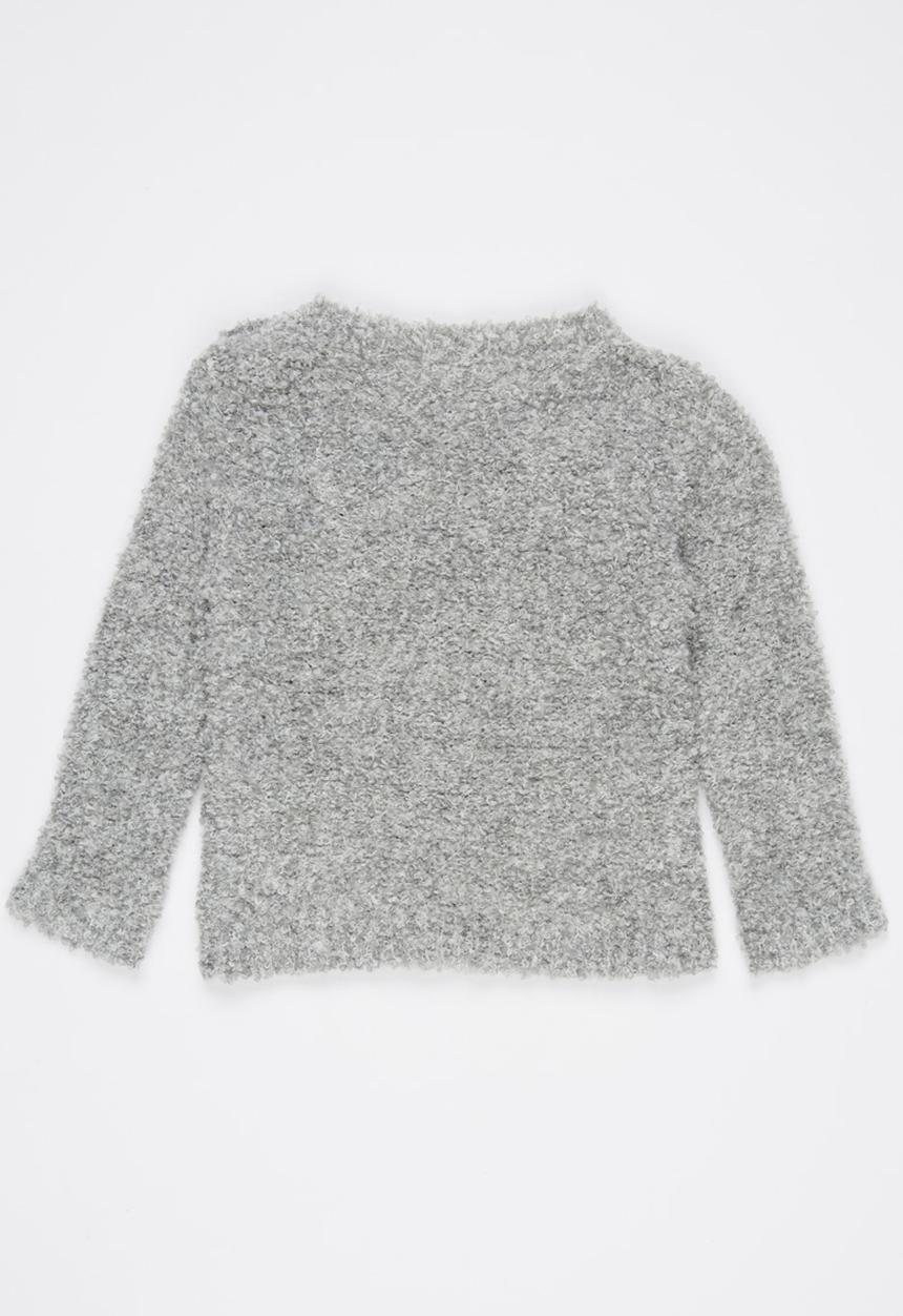 Luke & Lola - Bear Fluffy Knit Grey