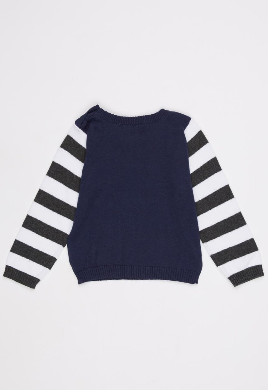 Luke & Lola - Printed Boys Knit Multi-colour