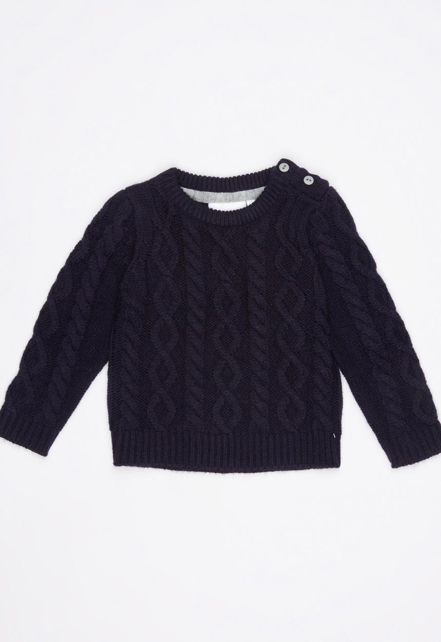Luke & Lola - Cable Knit Navy