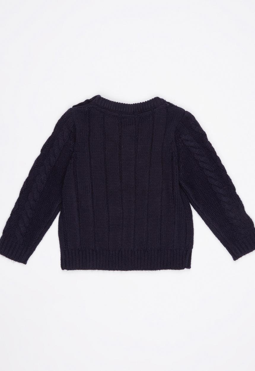 Luke & Lola - Cable Knit Navy