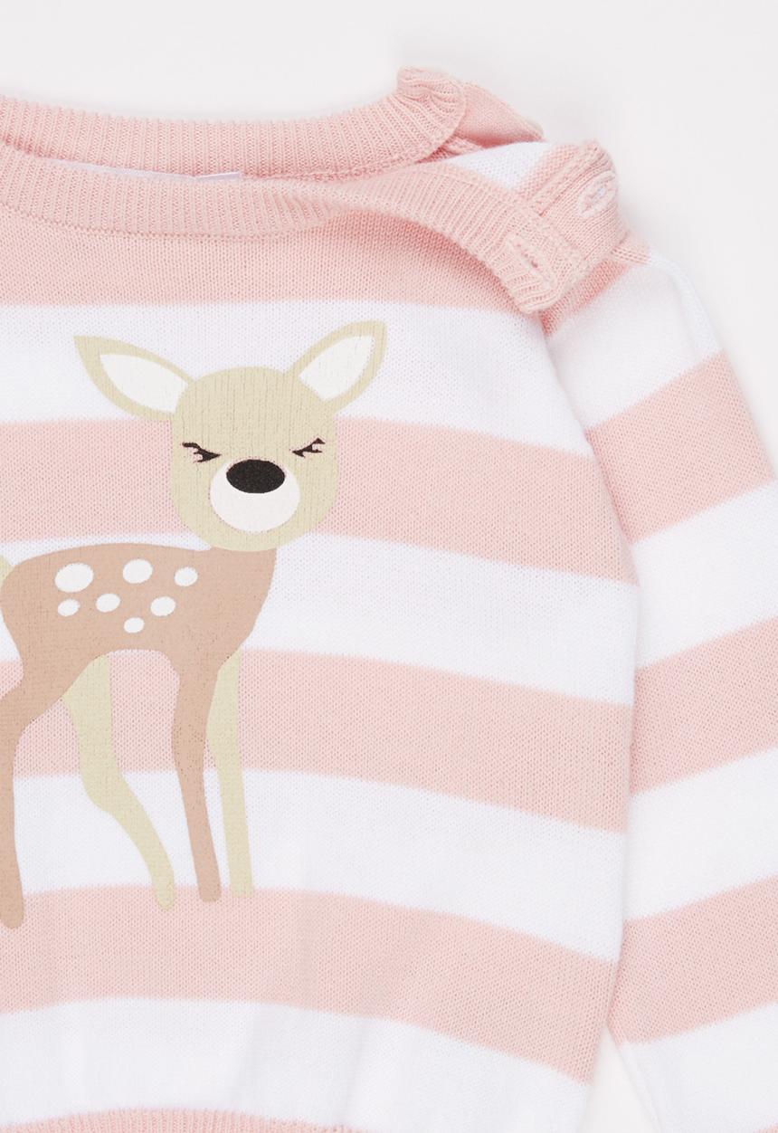 Luke & Lola - Bambi Print Pale Pink