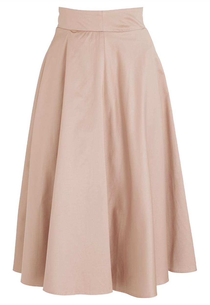 Droomer - A-line Skirt Pale Pink