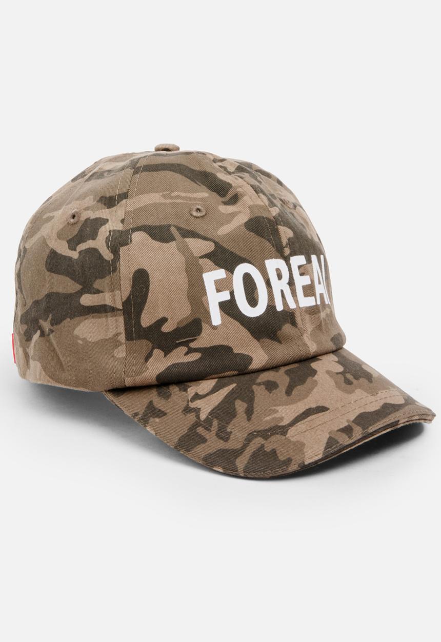 MINOTI - Baseball AOP Camo Peak Cap with Front Embroidery Multi-colour