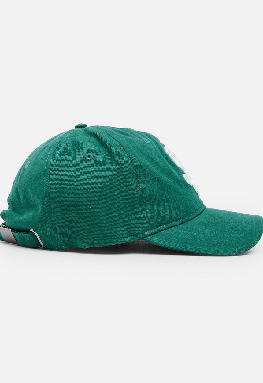 MINOTI - Baseball Embroidered Peak Cap Dark Green