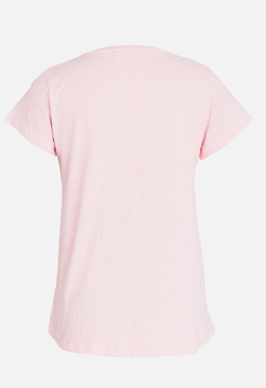 MINOTI - Basic Slub Tee Mid Pink