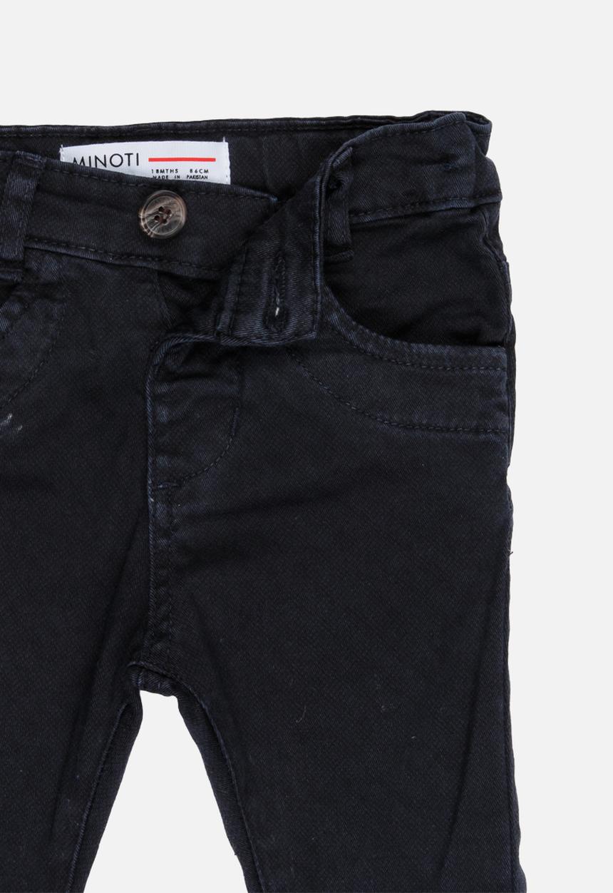 MINOTI - Skinny Leg Twill Pant Charcoal