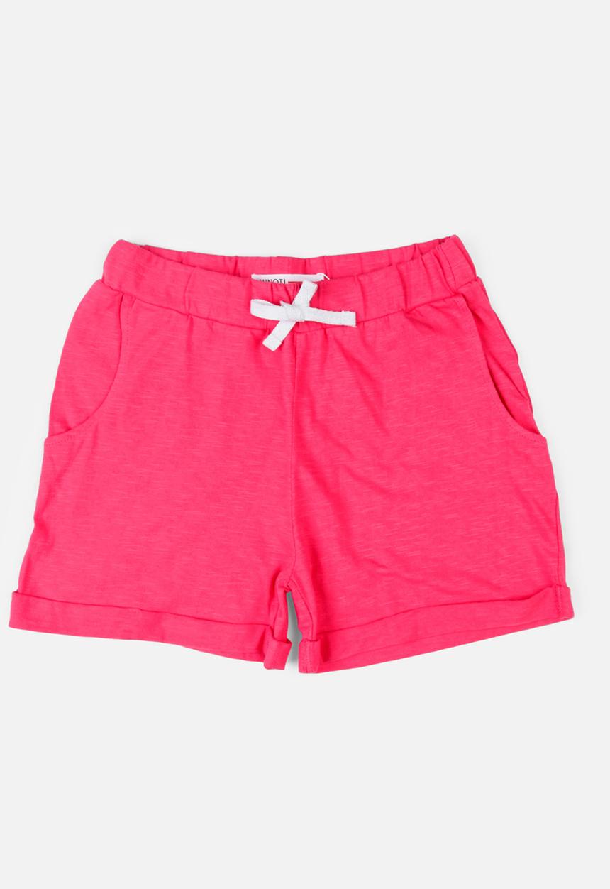 MINOTI - Basic Slub Jersey Short Dark Pink