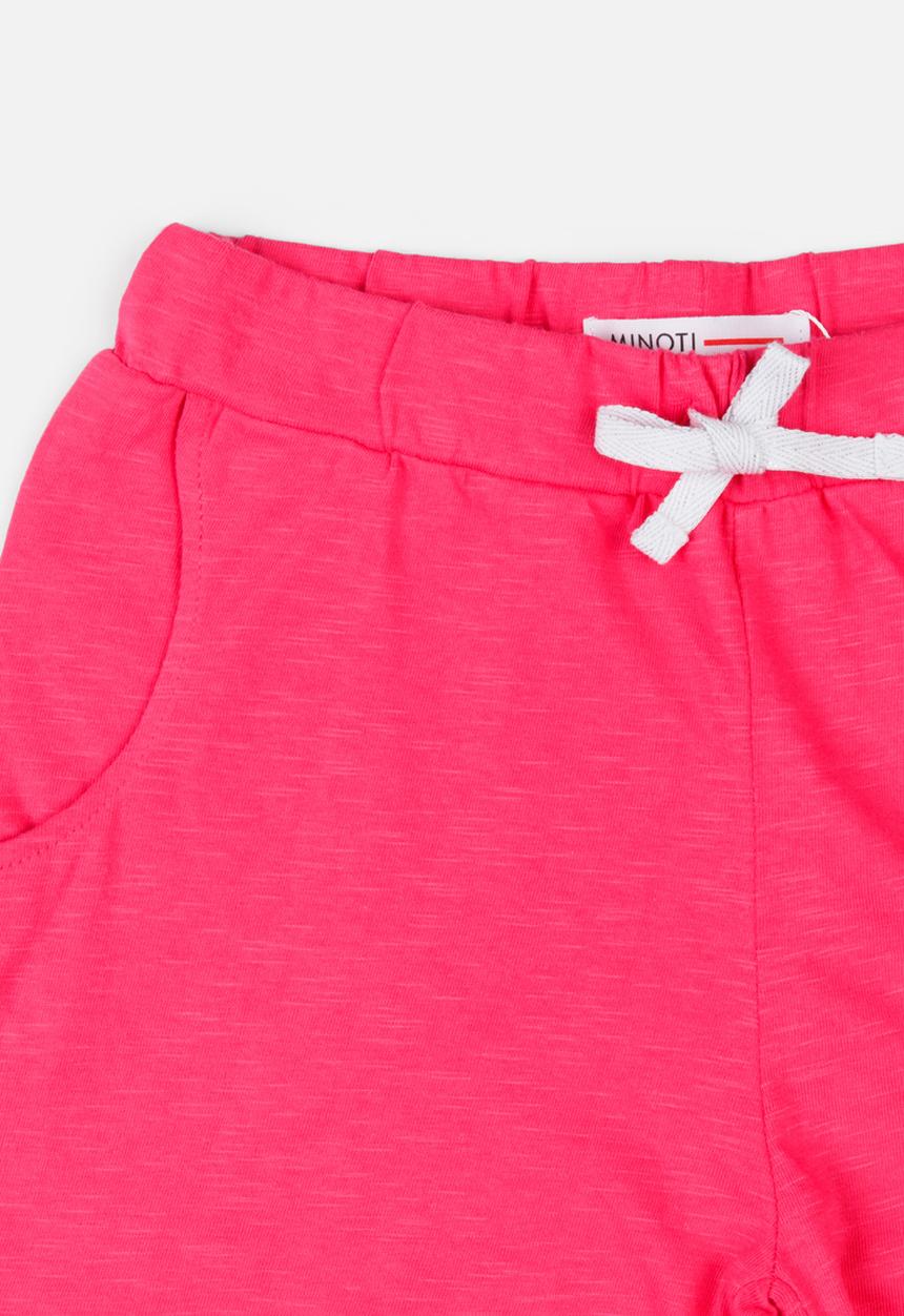 MINOTI - Basic Slub Jersey Short Dark Pink