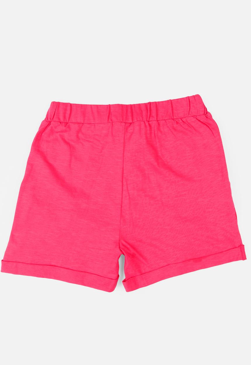 MINOTI - Basic Slub Jersey Short Dark Pink
