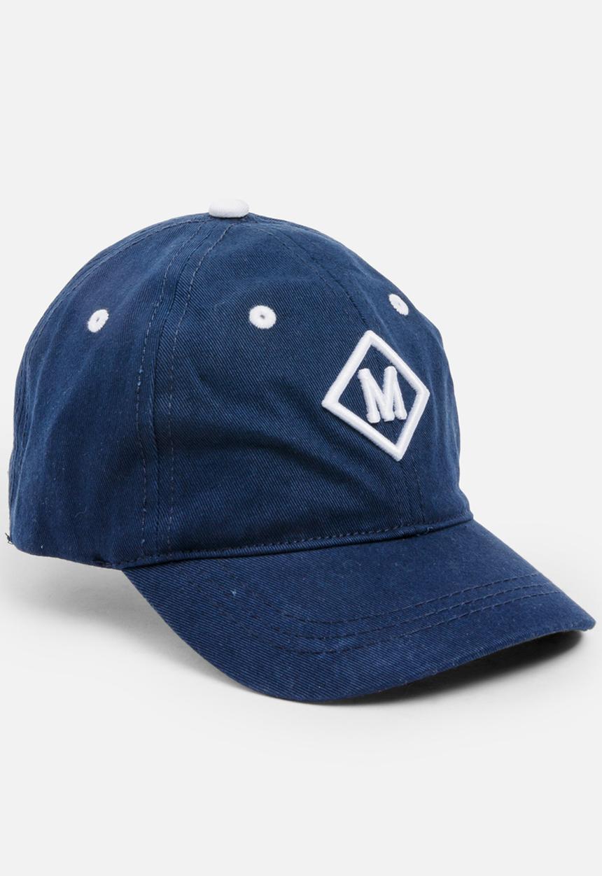 MINOTI - Baseball Embroidered Peak Cap Navy