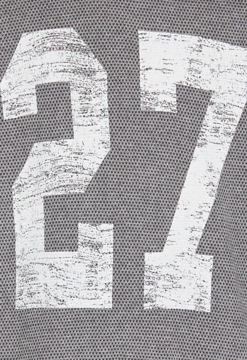 Name It - Printed Sweat Top Black