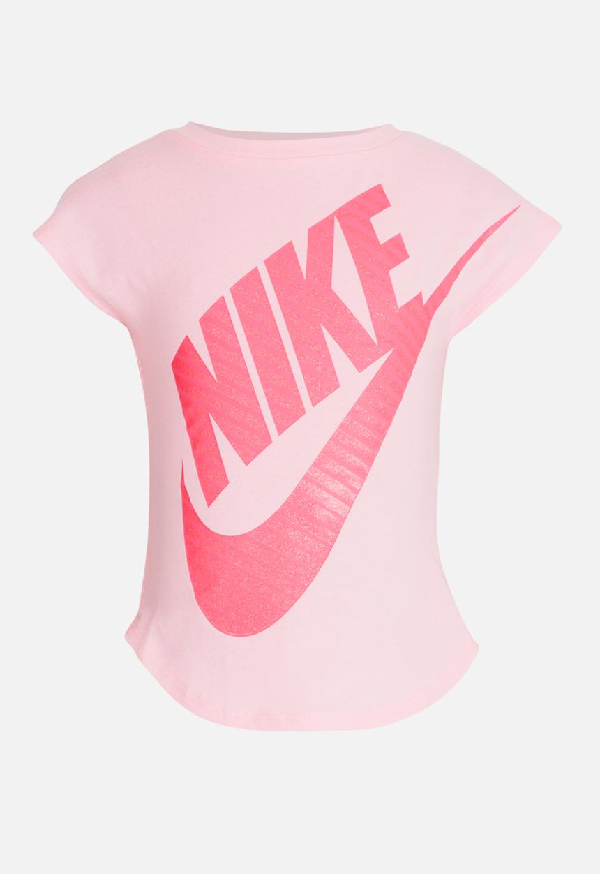 Nike - Nike Jumbo Futura Tee Mid Pink