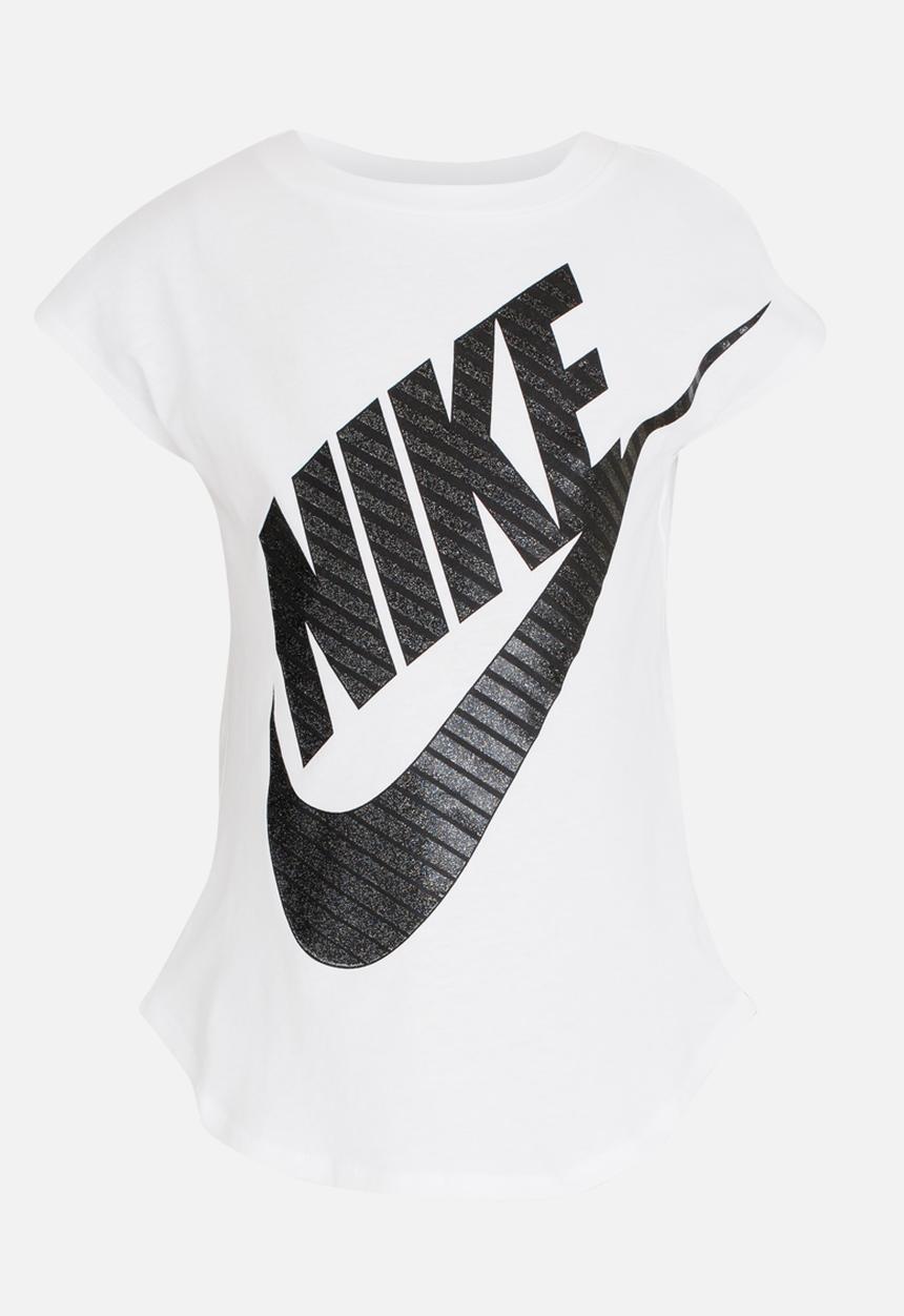 Nike - Nike Jumbo Futura Tee White