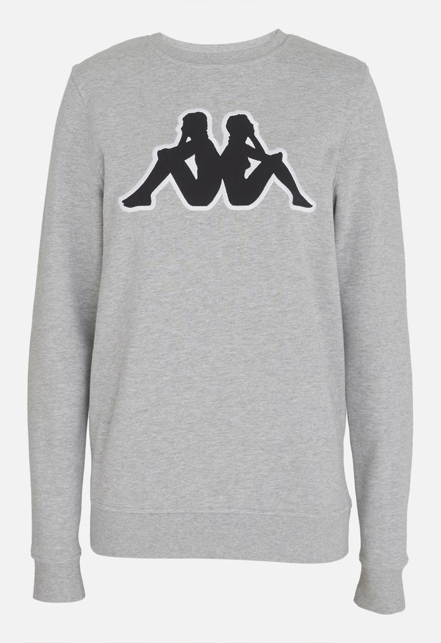 KAPPA - Crew Neck Sweatshirt Grey
