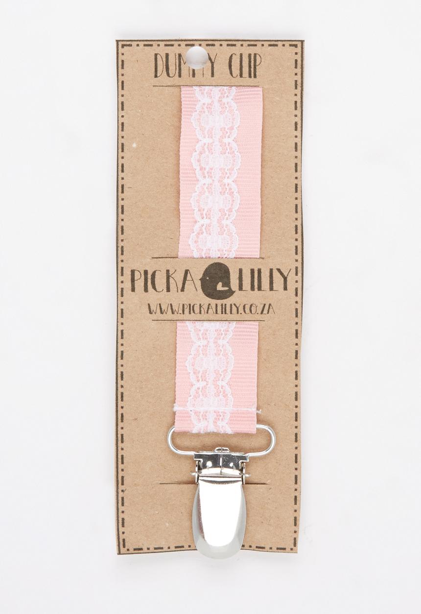Pickalilly - Lace Dummy Clip Mid Pink