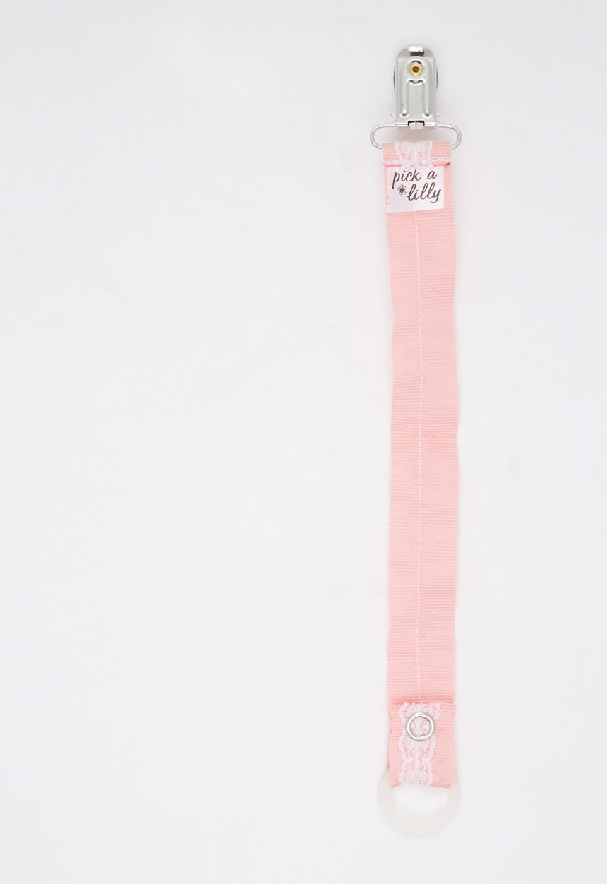 Pickalilly - Lace Dummy Clip Mid Pink