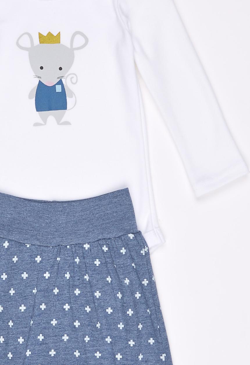Pickalilly - Little Prince Long Sleeve Set Navy